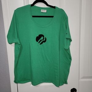 Girl Scout tee shirt size 3x(24W/26W)